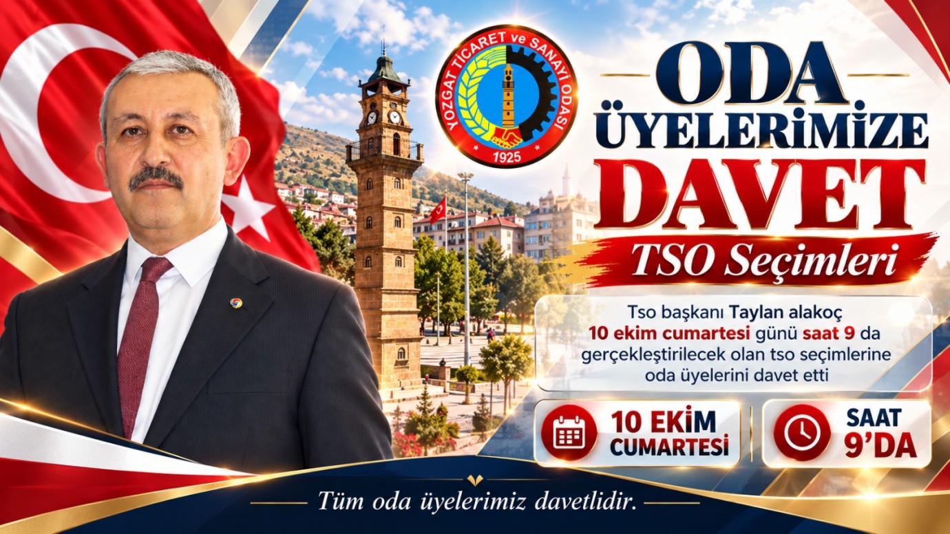Başkan Alakoç’tan TSO seçimine davet