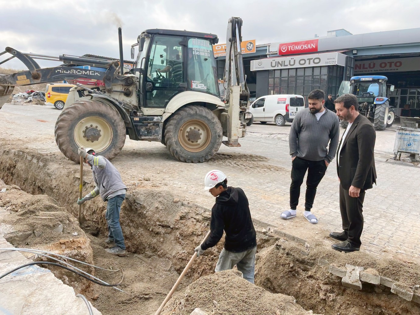 Sarıkaya’da çalışmalar sahada takip ediliyor