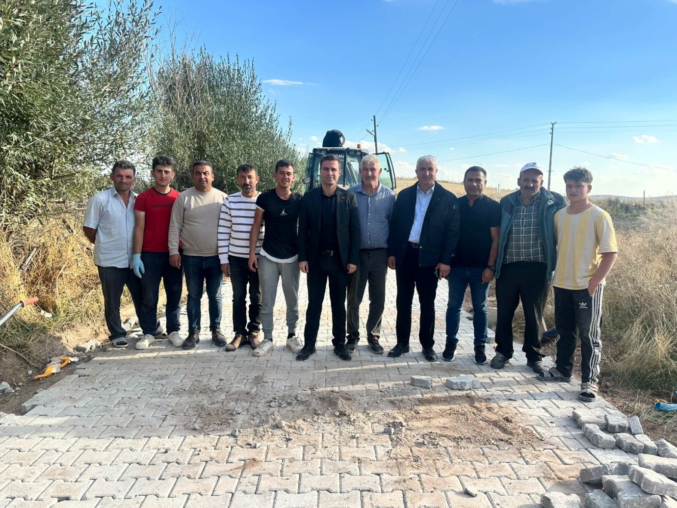 Yahyalı’da kilit parke çalışmaları devam ediyor