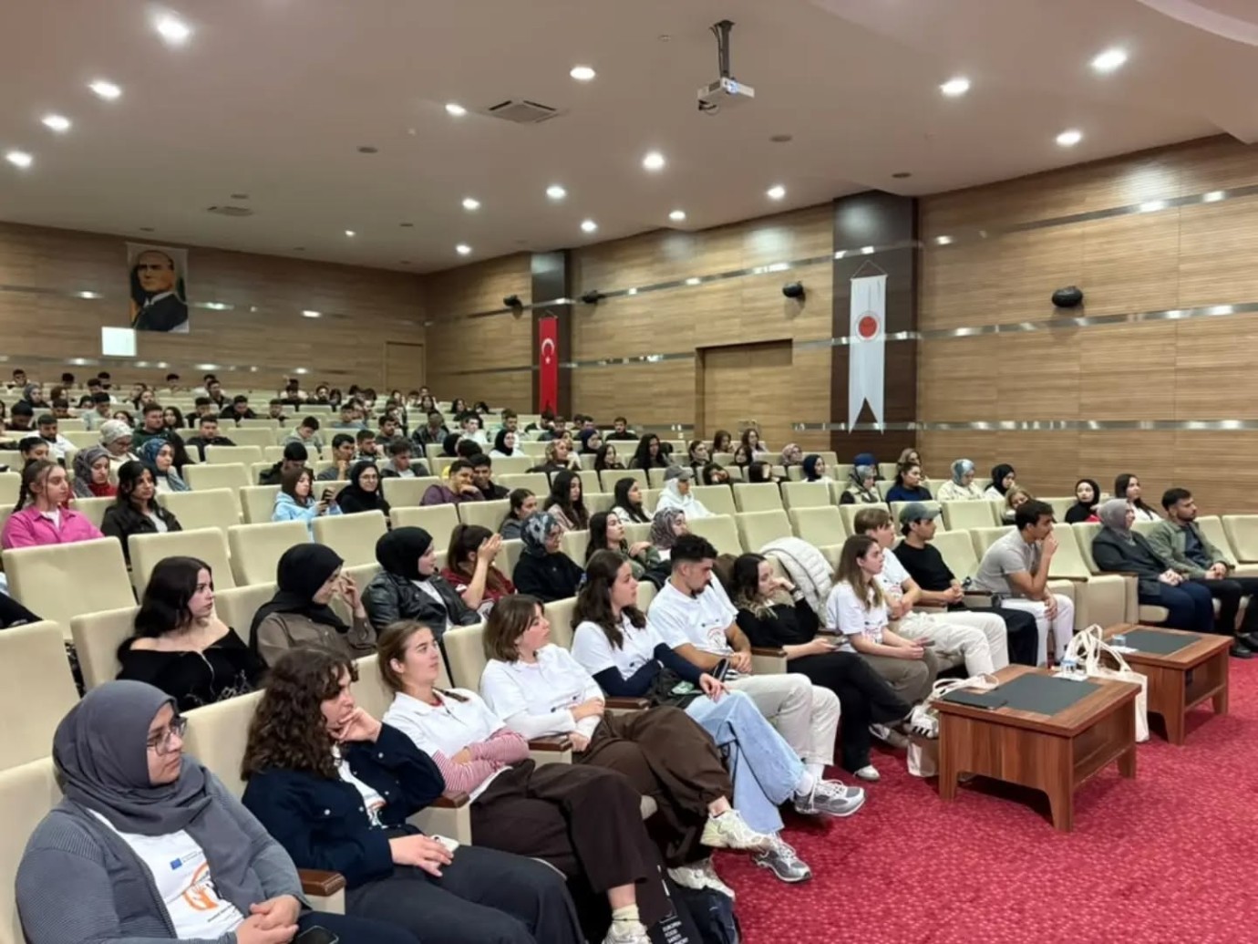 Öğrencilere Erasmus+ ve Avrupa fırsatları anlatıldı