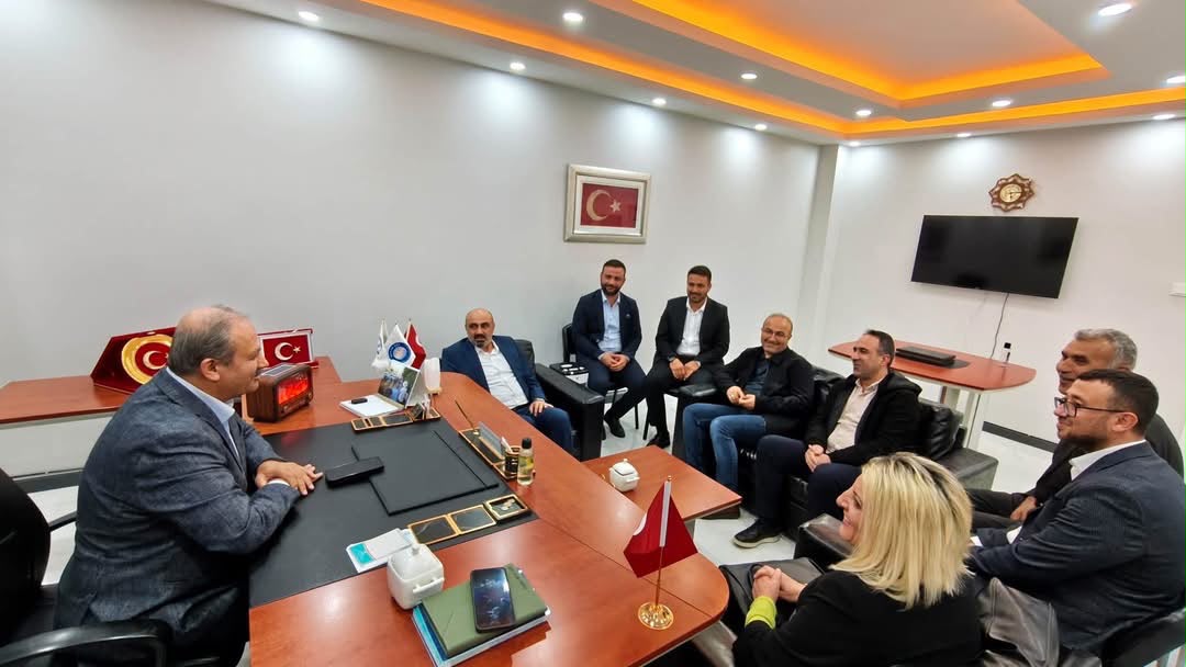 Sağlık-Sen Genel Merkezinden Eroğlu’na ziyaret