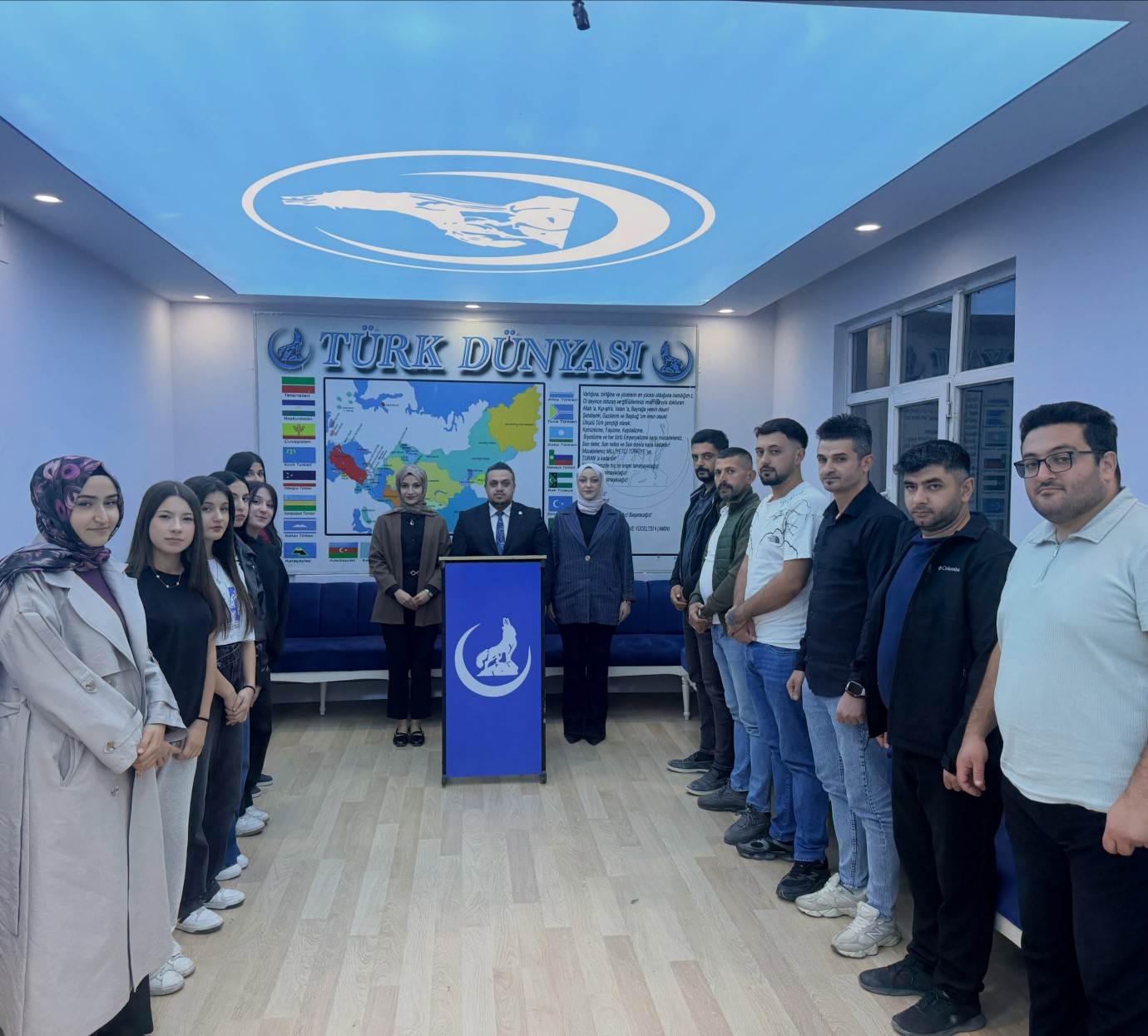 Sorgun Asena biriminde bayrak değişimi