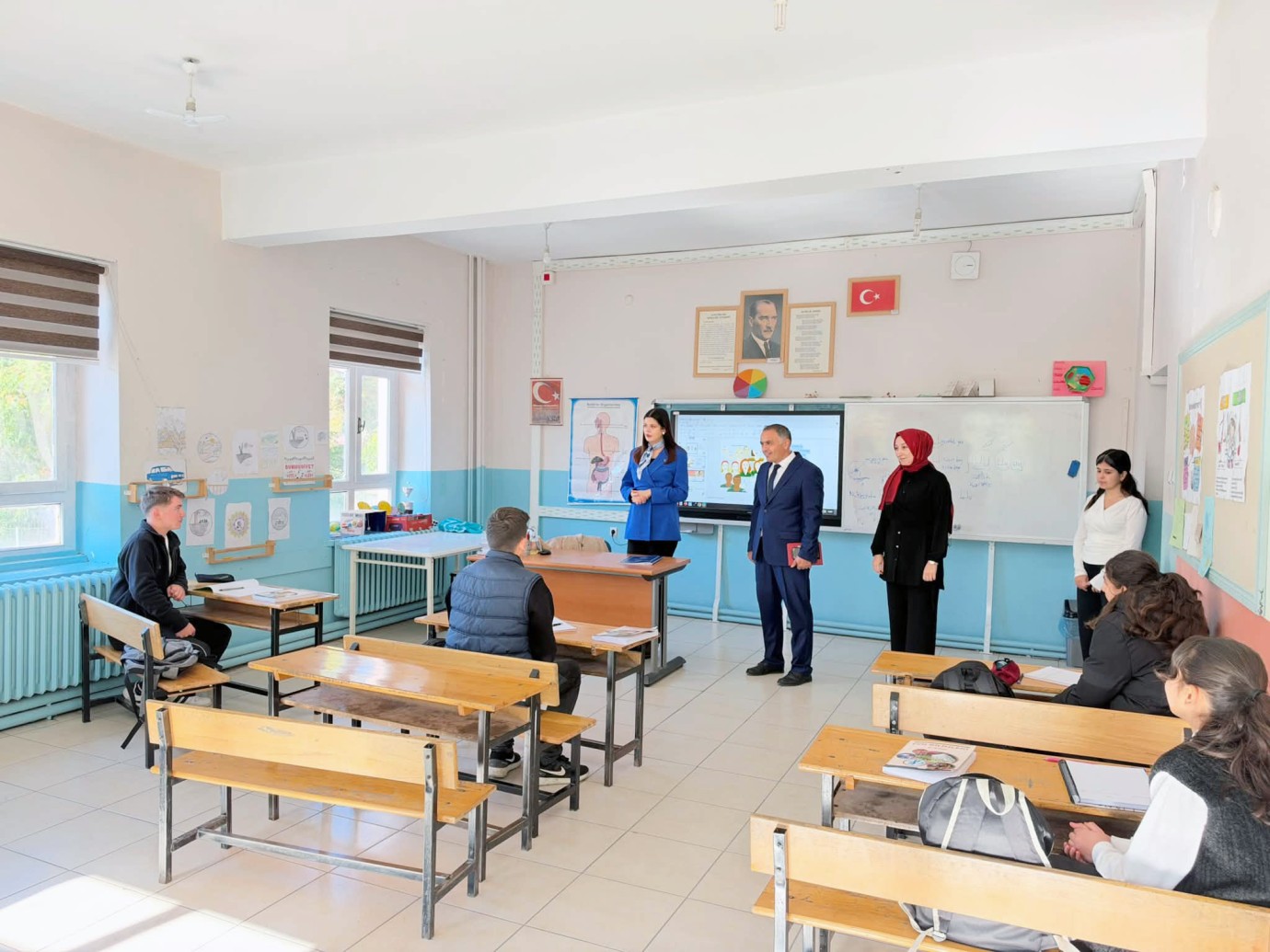 Kaymakam Büyükuçar’dan okul ziyareti