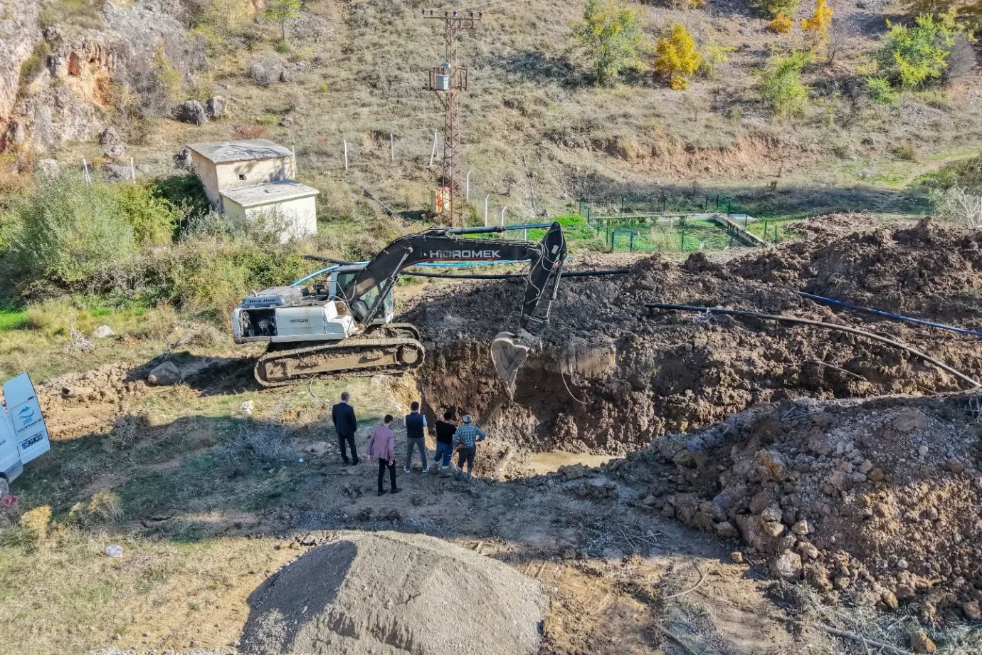 Çekerek’te eski su hatları yenileniyor