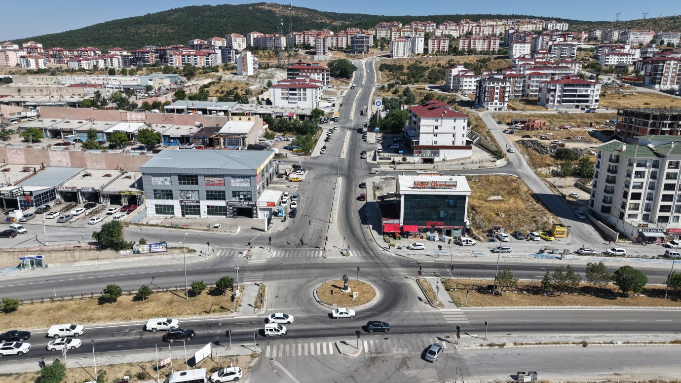 Yozgat’ta bir kavşak daha yenileniyor
