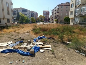 Boş alanlar temizlendi
