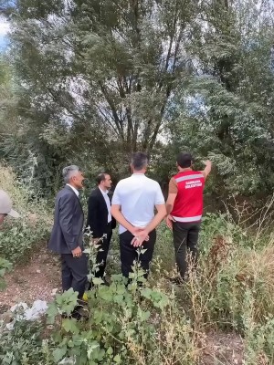 Taşkın riskine karşı saha çalışması