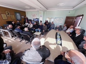 Köyün su ihtiyacı için bir araya geldiler