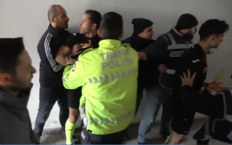 Yozgat’ta Maç sonrası hakeme saldırdılar