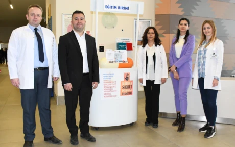 Yozgat Şehir Hastanesi’nde farkındalık standı açıldı