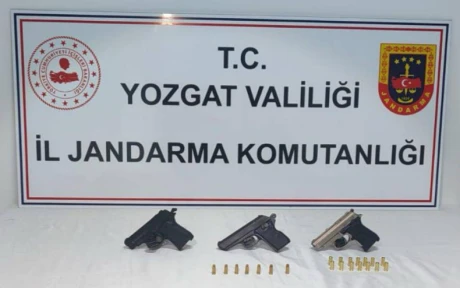 Yozgat’ta havaya ateş açan 3 şahıs gözaltına alındı