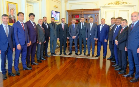 MHP teşkilatından Yozgat Valisi Özkan’a ziyaret